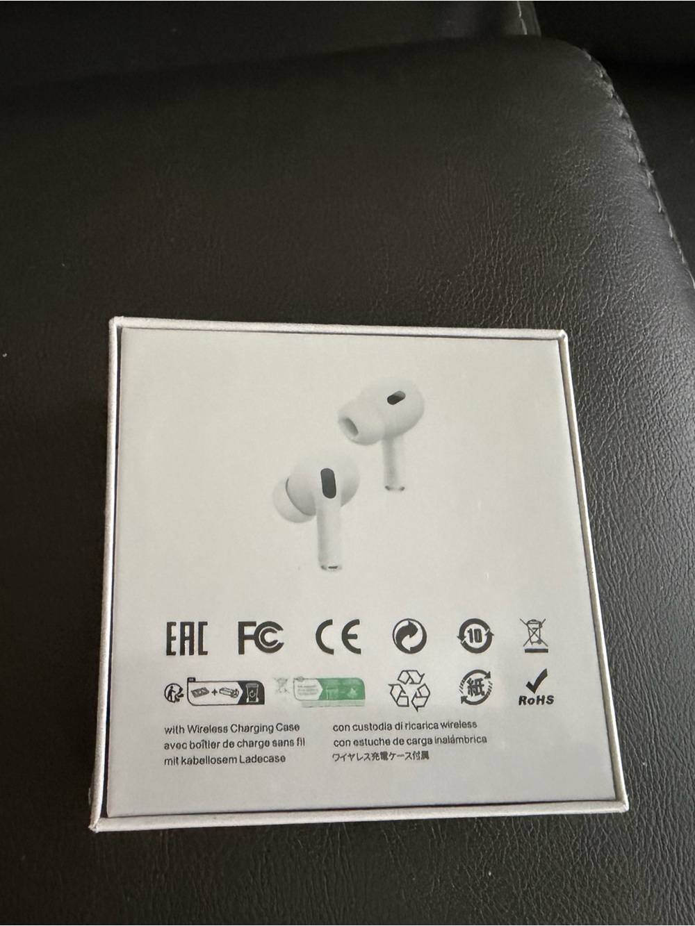 White True Wireless Earbuds with Charging Case - Picture 4 of 4